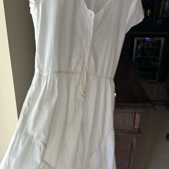 LaCausa white dress with buttons size small - Picture 8 of 8